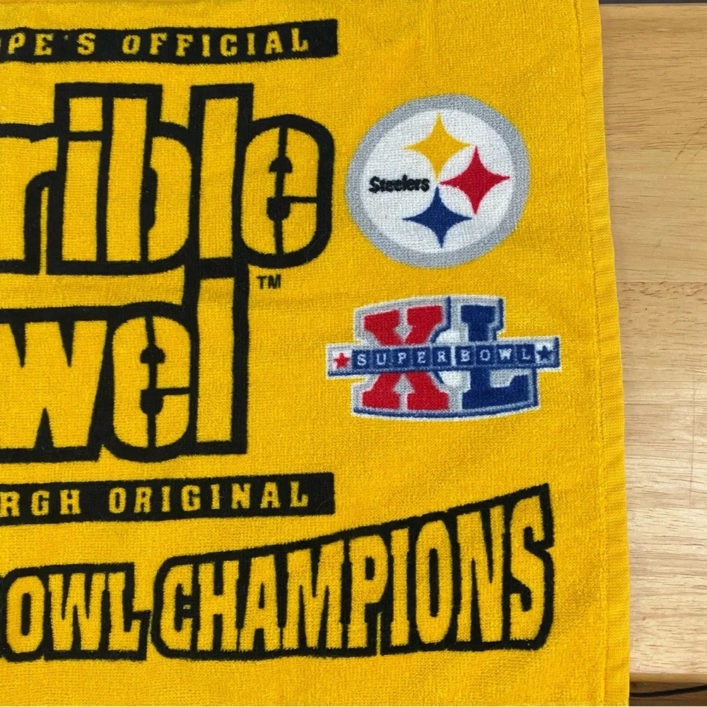 Pittsburgh Steelers Terrible Towel 2005 5-Time Super Bowl Champions